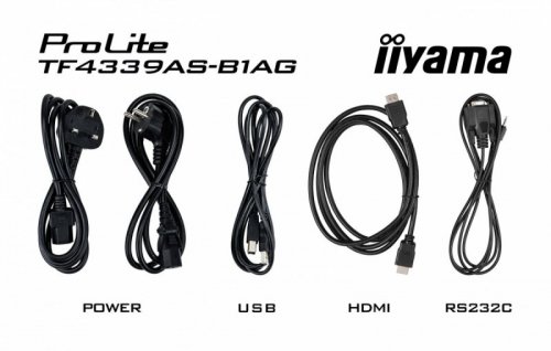 IIYAMA Monitor interaktywny 43 cale TF4339AS-B1AG