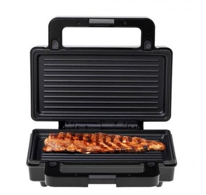 Adler Opiekacz do kanapek 2w1 inox-czarny  AD 3073