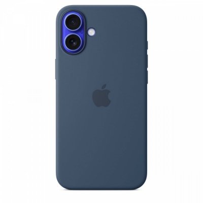 Apple Etui silikonowe z MagSafe do iPhonea 16 Plus - denim
