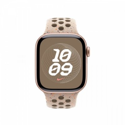Apple Pasek sportowy Nike w kolorze pustynnego kamienia do koperty 40 mm - rozmiar S/M