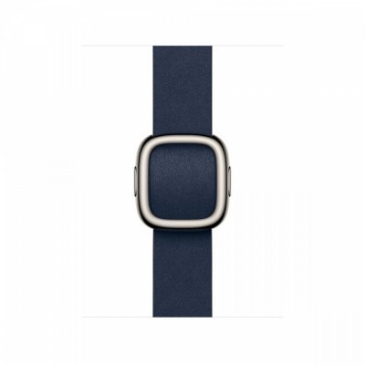 Apple Pasek w kolorze głębinowego błękitu z klamrą nowoczesną do koperty 42 mm - rozmiar M