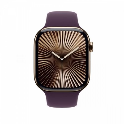 Apple Pasek sportowy w kolorze dojrzałej śliwki do koperty 46 mm - rozmiar S/M