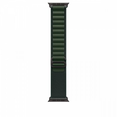 Apple Opaska Alpine w kolorze ciemnozielonym do koperty 49 mm - rozmiar L - elementy z tytanu w kolorze czarnym