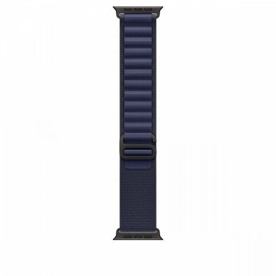 Apple Opaska Alpine w kolorze granatu do koperty 49 mm - rozmiar S - elementy z tytanu w kolorze czarnym