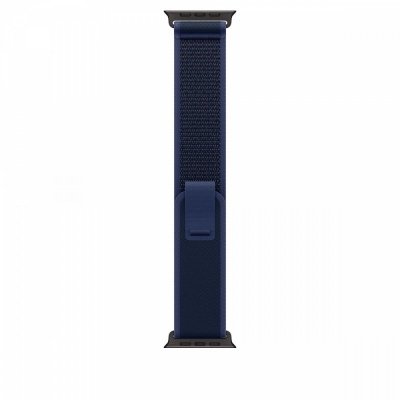 Apple Opaska Trail w kolorze niebieskim do koperty 49 mm - rozmiar S/M - elementy z tytanu w kolorze czarnym