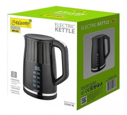 Feel-Maestro Czajnik elektryczny z regulacją temperatury 1,7l  2200W MR-039