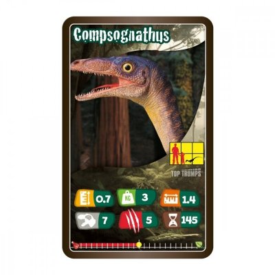 Winning Moves Gra Top Trumps Dinozaury