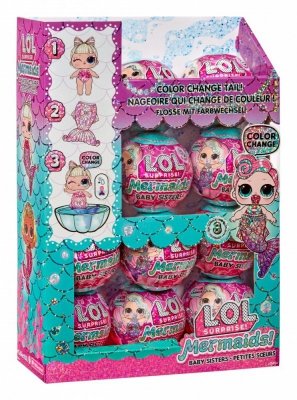 MGA Laleczka L.O.L. Surprise Mermaids Syrenka w kuli niespodzianka