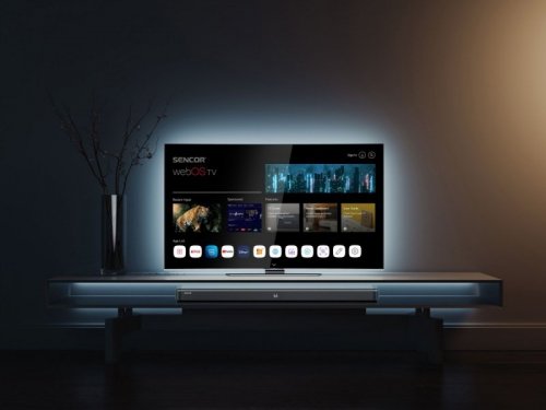 Sencor Soundbar z wbudowanymi subwooferami SSB 4450BS  2.1 200Watt