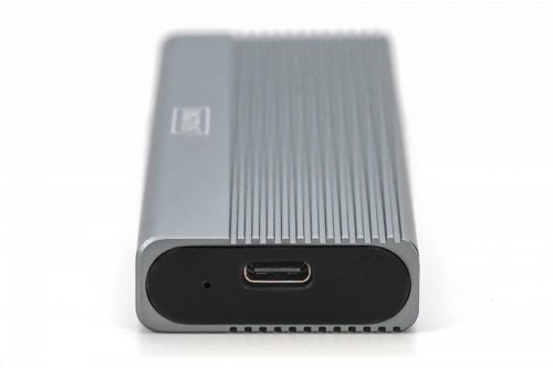 Digitus Obudowa USB 3.1 Typ C na dysk SSD M.2 SATA 6 Gbps aluminiowa, beznarzędziowa