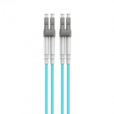 Gembird Kabel światłowodowy wielomodowy duplex OM4 50/125, LC/LC, 0.5m