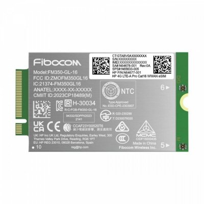 HP Inc. Modem 4G LTE-AP WWAN AM5R3AA