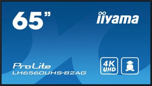 IIYAMA Monitor digital signage 65 cali LH6560UHS-B2A 24/7,500cd,4K,VA,Wifi