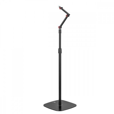 Maclean Stojak na mikrofon metalowy, MC-337 regulowana wysokość 626-1694 mm, 1 kg max