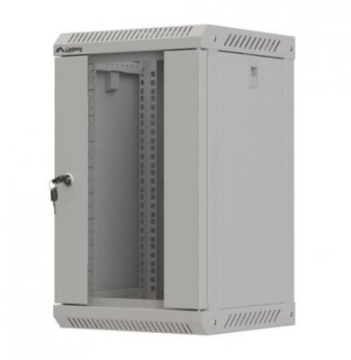 Lanberg Szafa instalacyjna rack wisząca 10 cali 9U 300x300 szara
