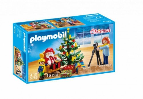 Playmobil *Playmobil Christmas 5753 Zdjęcie ze więtym Mikołajem