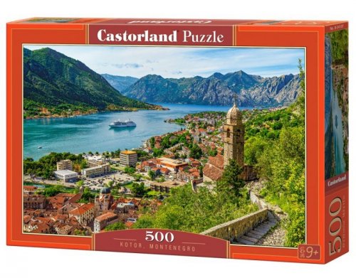Castor Puzzle 500 elementów Bled Słowenia jezioro