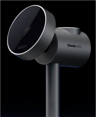 AUKEY LC-MC311 ładowarka bezprzewodowa 3w1 Qi2 15W MagSafe + ładowarka PD 30W