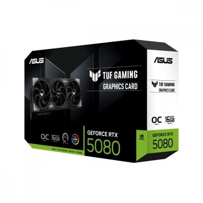 Asus Karta graficzna GeForce RTX 5080 TUF GAMING OC 16GB GDDR7 256bit DP/HDMI
