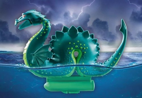 Playmobil Zestaw z figurkami My Life 71830 Wiking z morskim potworem