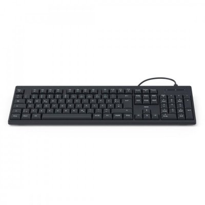 Hama Klawiatura CK-100 przewodowa Czarna