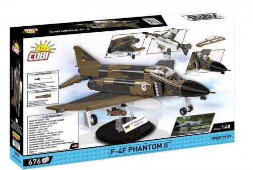 Cobi Klocki Klocki Armed Forces F-4F Phantom II 676 elementów