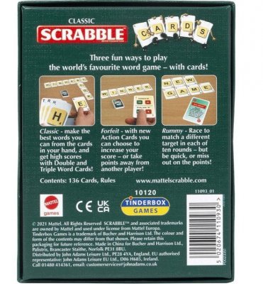 Piatnik Gra Scrabble Wersja Angielska