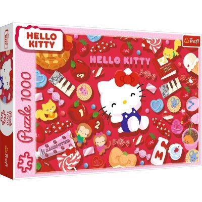 Trefl Puzzle 1000 elementów Hello Kitty