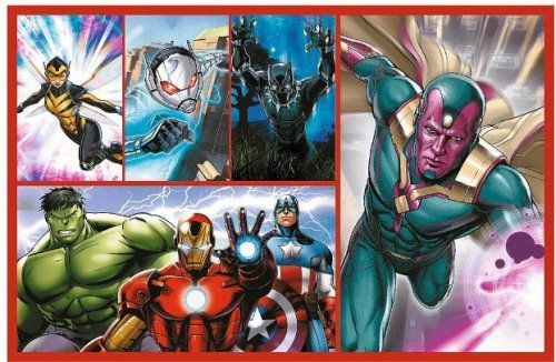 Trefl Puzzle  2x70 elementów Avengers Zostań bohaterem
