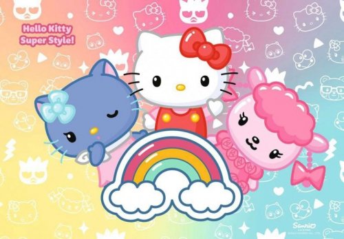 Ravensburger Polska Puzzle 2x24 elementy Hello Kitty