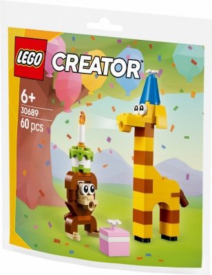 LEGO Klocki Creator 30689 Urodzinowe zwierzaki