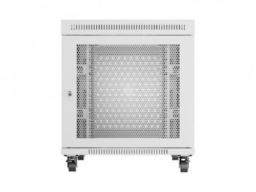 Lanberg Szafa instalacyjna rack stojąca 19 cali 15U 800x1000 drzwi perforowane LCD szara (Flat pack)