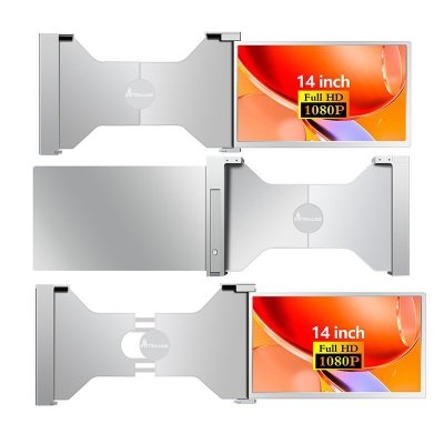 Extralink Przenośne monitory do laptopa Smart Life S14  14&#039;&#039; 2 monitory,  IPS,1920x1200