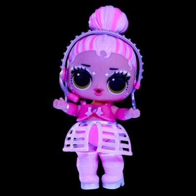 MGA Lalka L.O.L. Surprise Neon Pop Stars Display 12 sztuk