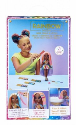 MGA Lalka Rainbow High Hair Chalk Style Meline