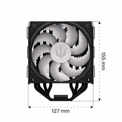 Endorfy Chłodzenie procesora Fera 5 Black ARGB EY3A012