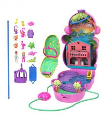Mattel Polly Pocket Kompaktowa torebka Małpka
