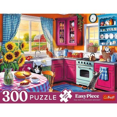 Trefl Puzzle 300 elementów EasyPiece Poranek w kuchni