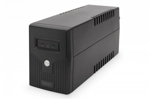 Digitus UPS Line-Ineractive LED BASIC, 600VA/360W, 1x12V/7Ah, AVR, 2x Schuko CEE 7/3