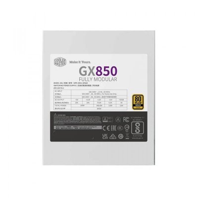Cooler Master Zasilacz MWE GOLD 850 V2 ATX 3.1 WHITE EDITION, 80+ GOLD