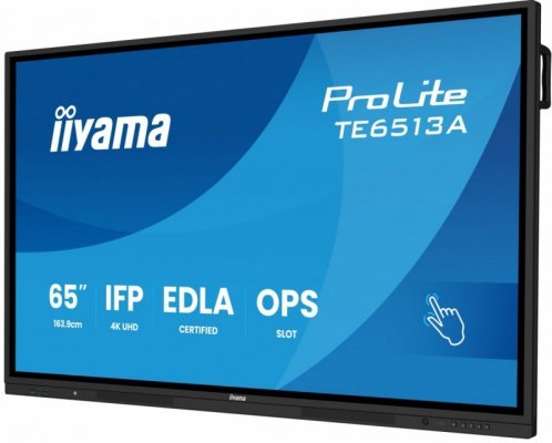 IIYAMA Monitor interaktywny 65 cali TE6513A-B1AG z uchwytem