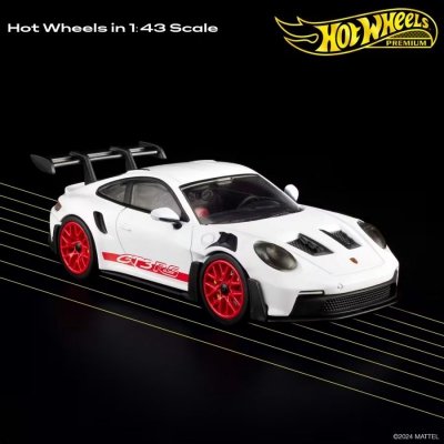 Hot Wheels Pojazd Premium 1:43 Porsche