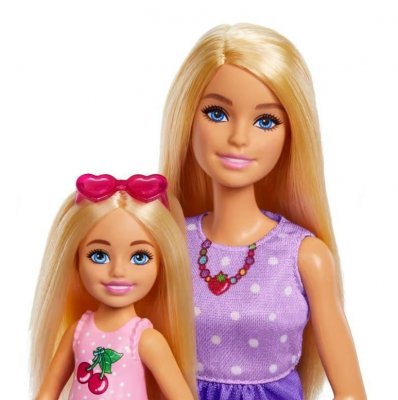 Mattel Lalka Barbie Rodzina i przyjaciele siostry na pikniku