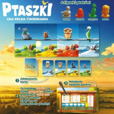 Nasza księgarnia Gra Ptaszki