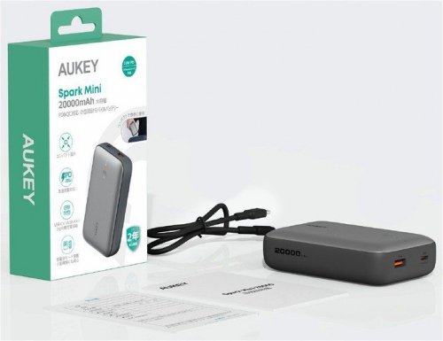 AUKEY Mini Power Bank PB-Y57| 20000mAh | 22.5W | 2xUSB | PD 3.0 QC 3.0 LED