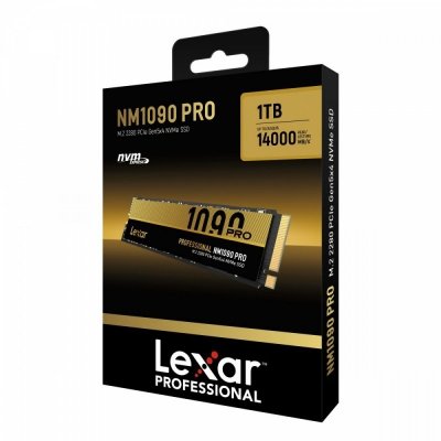 Lexar Dysk SSD NM1090 Pro 1TB Gen5 14000/10000 Radiator