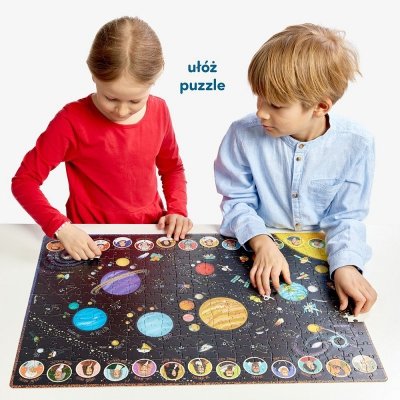 CzuCzu Puzzle Odkrywcy - Układ słoneczny 300 elementów
