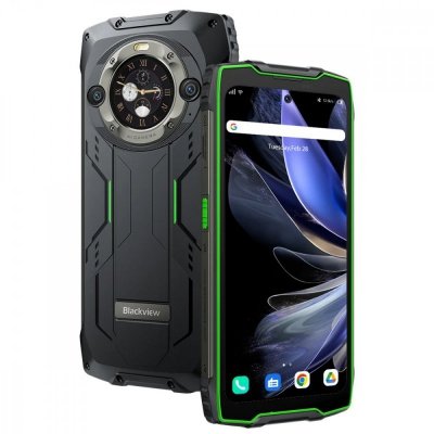 Blackview Smartfon BV9300 Pro 15080 mAh 12/256GB zielony