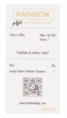 MGA Akcesoria  Rainbow High Buty display 27 sztuk