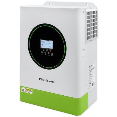 Qoltec Hybrydowy Inwerter solarny Off-Grid  6200W | 120A | 48V | MPPT | BMS | Sinus | opcja Wi-Fi | Power Factor 1.0